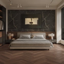 Композитная паркетная доска Alpine Floor Приоритет Паркет Орех Натуральный ECO 30-9 венгерская елка 600×125×5,5