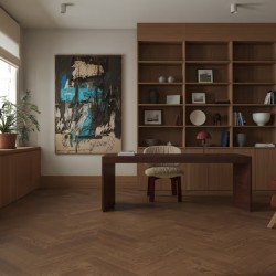 Композитная паркетная доска Alpine Floor Приоритет Паркет Дуб Изящный ECO 30-10 венгерская елка 600×125×5,5