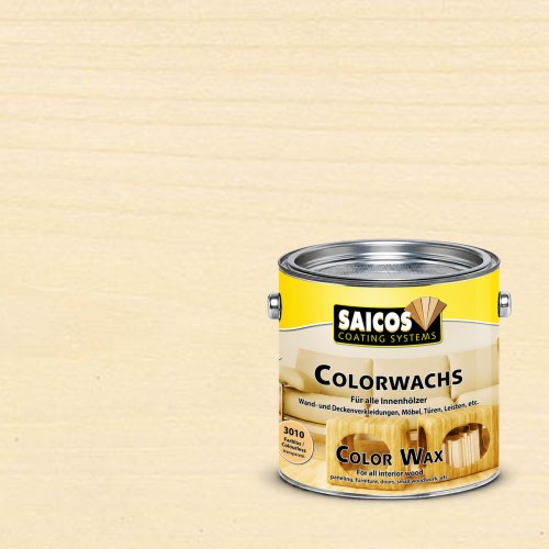 Воск для дерева Saicos Colorwachs Classic цвет 3010 Бесцветный 2,5 л