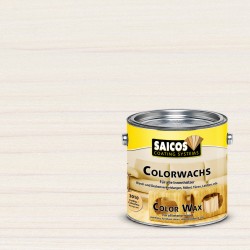 Воск для дерева Saicos Colorwachs Classic цвет 3009 Белый 0,125 л