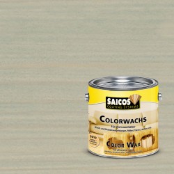 Воск для дерева Saicos Colorwachs Classic цвет 3017 Серебристо-серый 0,125 л