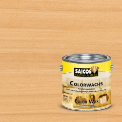 Воск для дерева Saicos Colorwachs Classic цвет 3021 Сосна 0,125 л