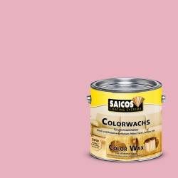 Воск для дерева Saicos Colorwachs Classic цвет 3033 Розовый 0,125 л
