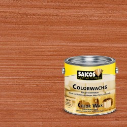 Воск для дерева Saicos Colorwachs Classic цвет 3038 Махагон 0,125 л