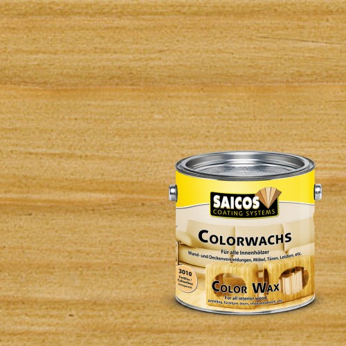 Воск для дерева Saicos Colorwachs Classic цвет 3058 Дуб 0,125 л
