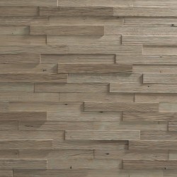 Деревянные стеновые панели Haro Wall Nevada 3D Дуб River Серый 538 861