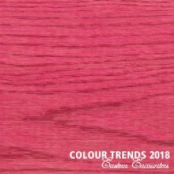 Цветное масло Rubio Monocoat Oil Plus 2C Trend Color Pomegranate Pink 0,35 л, выкрас на дубе