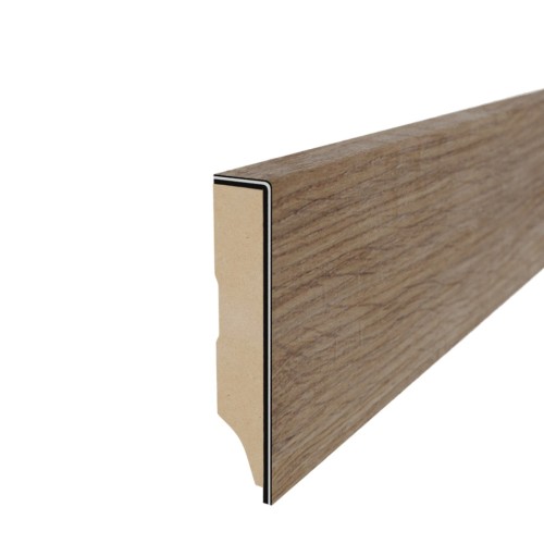 Плинтус МДФ FineFloor Wood Дуб Вестерос FF-1460 2400×60×12,5