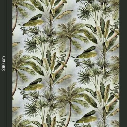 Панно Decoprint Blooming Secret Garden Light Green BLD22783 2х2.8 м Панно Decoprint Blooming Secret Garden Light Green BLD22783 2х2.8 м