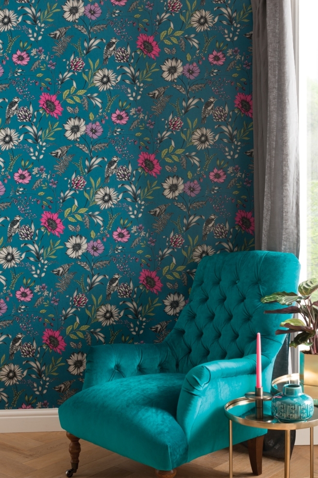 Обои ArtHouse Bloom 676001 фото в интерьере