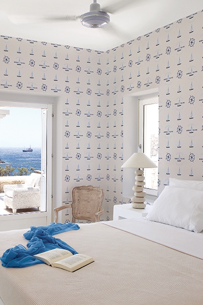 Обои Aura Deauville G23031 фото в интерьере