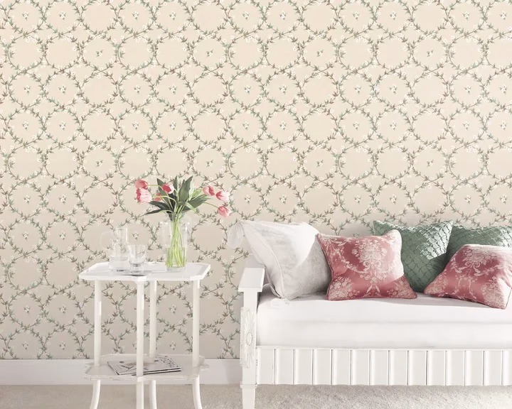 Обои Aura Flourish AF37745 фото в интерьере
