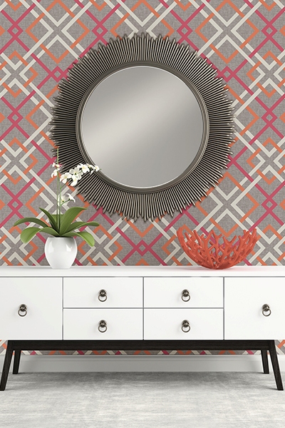 Обои Aura Geometrie FD22650 фото в интерьере