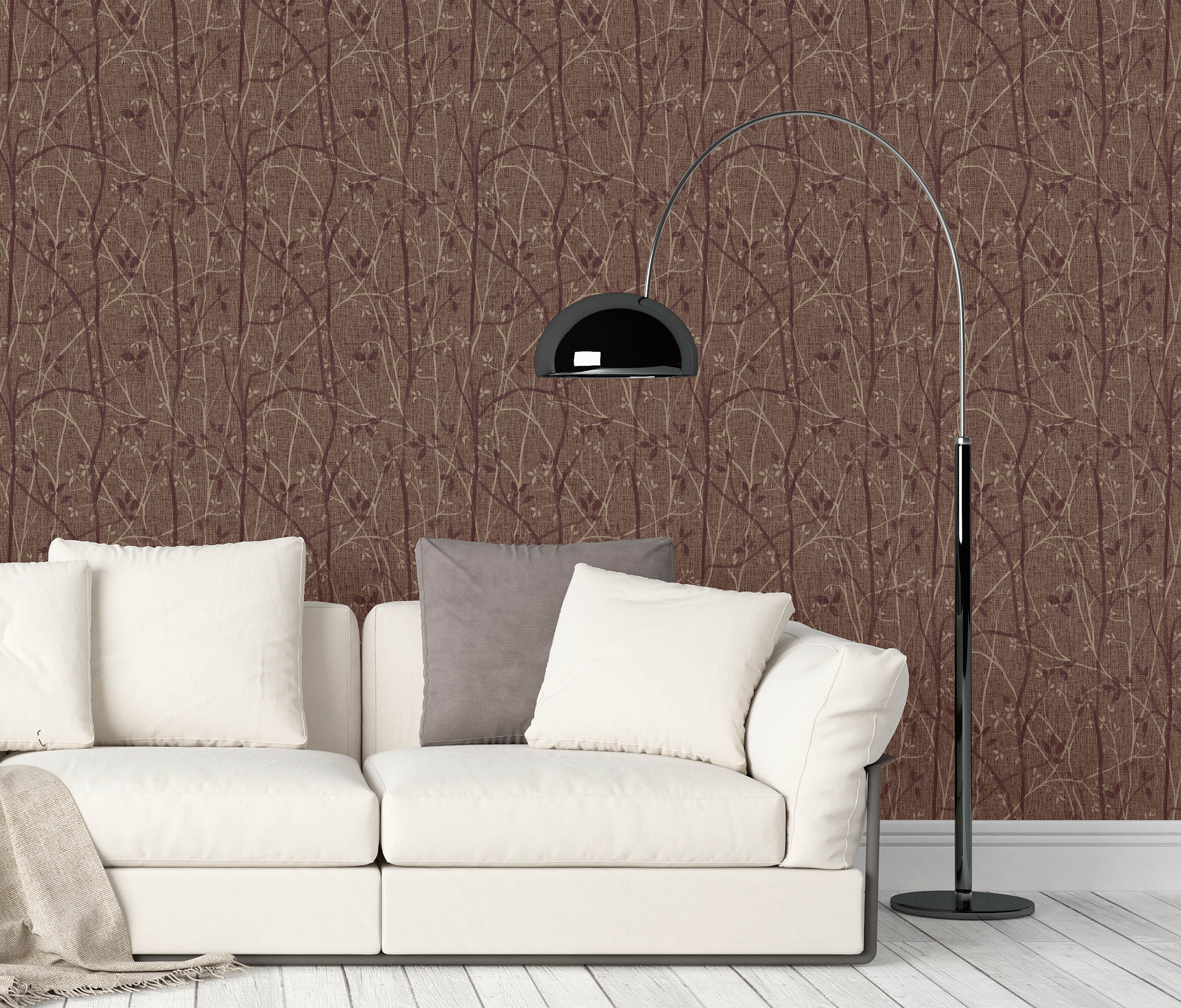 Обои Calcutta Castilla 517035 фото в интерьере