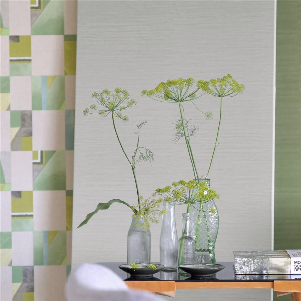 Обои Designers Guild Chinon Chalk PDG1119/01 фото в интерьере
