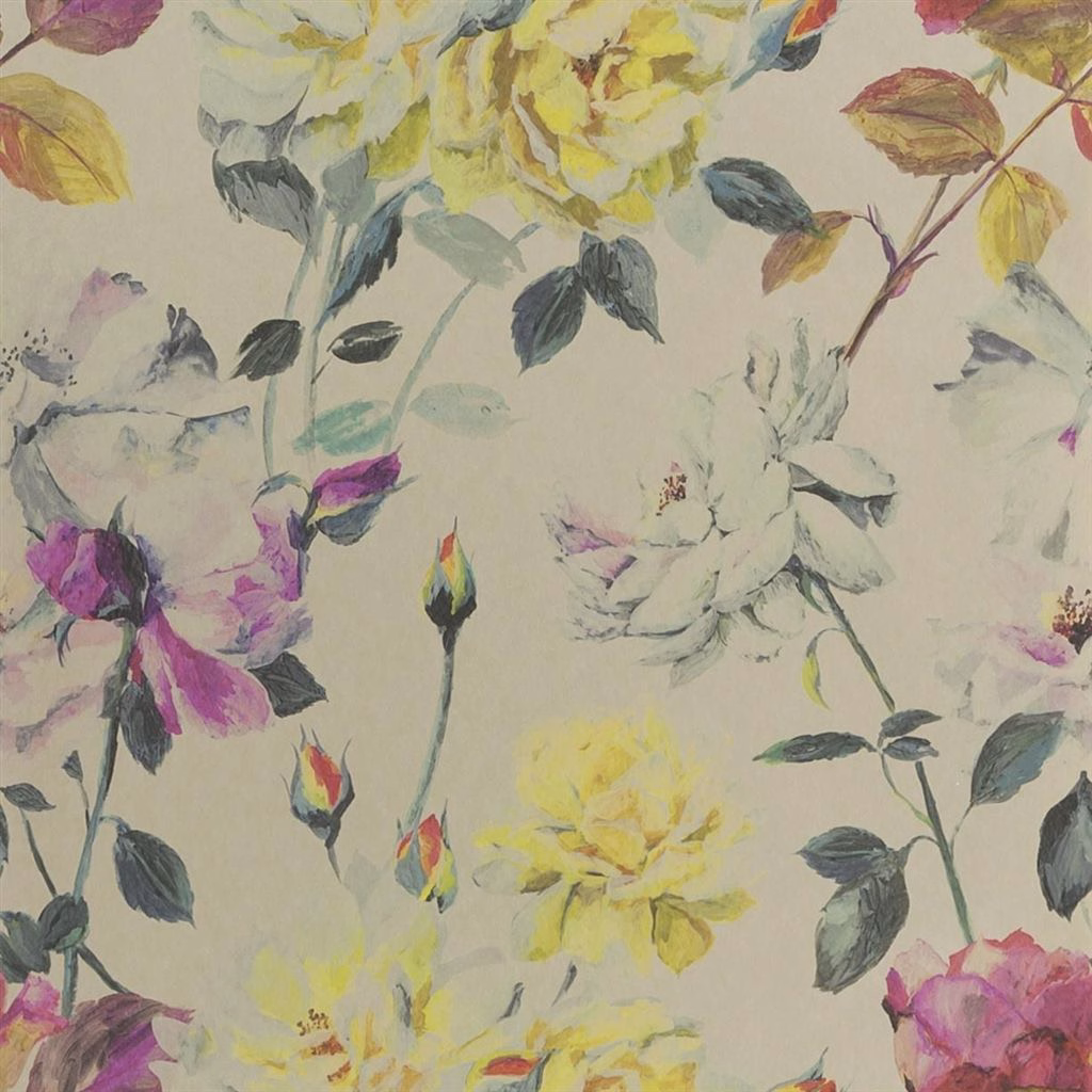 Обои Designers Guild Jardin Des Plantes Couture Rose Tuberose PDG711/02