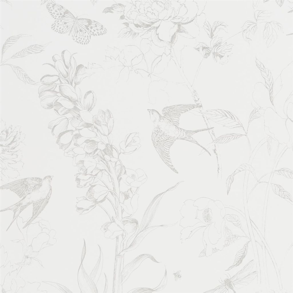 Обои Designers Guild Jardin Des Plantes Sibylla Silver PDG714/02