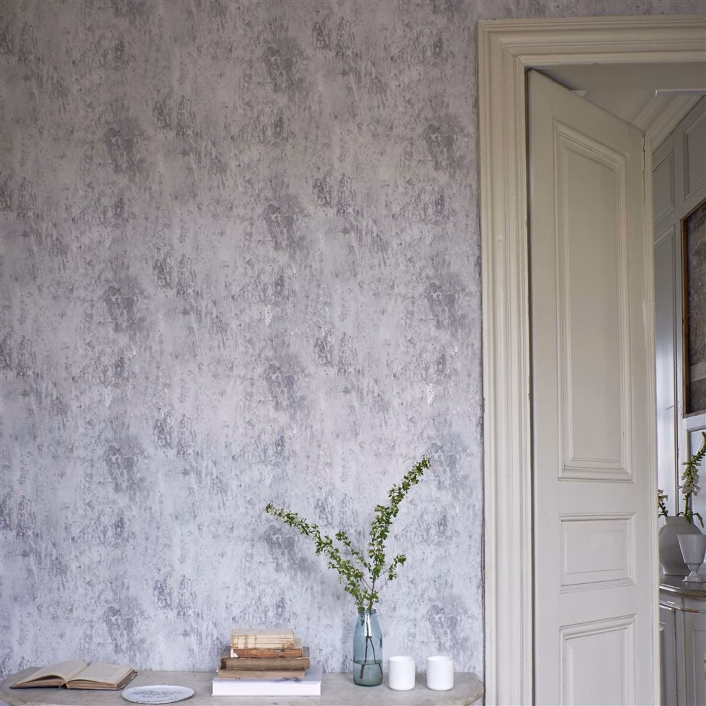 Обои Designers Guild Jardin Des Plantes Michaux Thistle PDG716/03 фото в интерьере