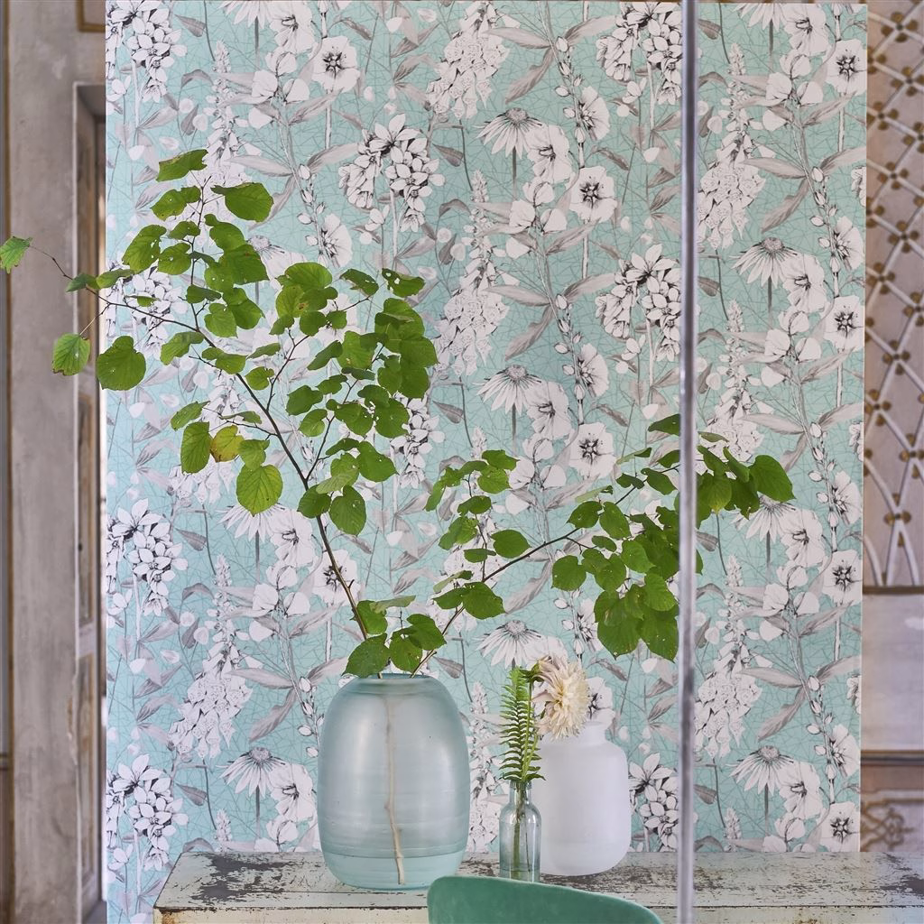 Обои Designers Guild Mandora Emilie PDG1050/02 фото в интерьере