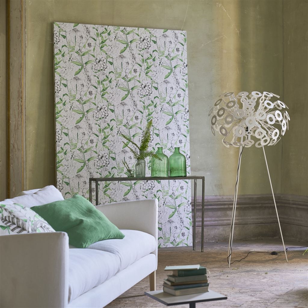 Обои Designers Guild Mandora Emilie PDG1050/02 фото в интерьере