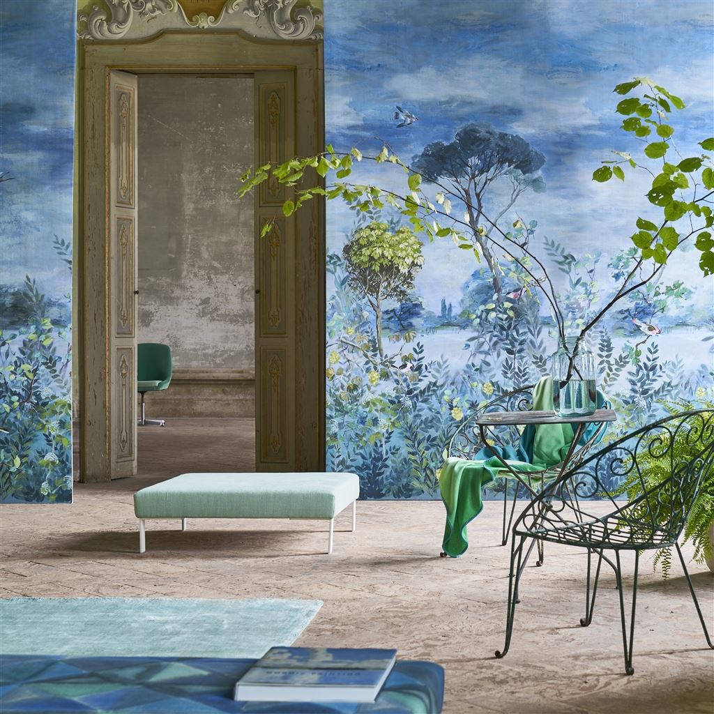 Панно Designers Guild Mandora Giardino Segreto Scene 1 PDG1056/01 фото в интерьере
