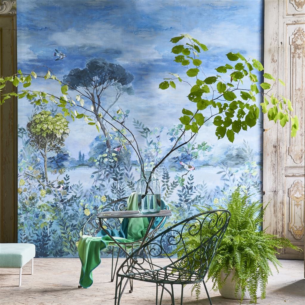 Панно Designers Guild Mandora Giardino Segreto Scene 2 PDG1057/01 фото в интерьере
