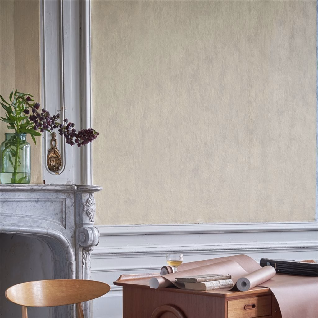 Обои Designers Guild Parchment Silver Birch PDG719/03 фото в интерьере
