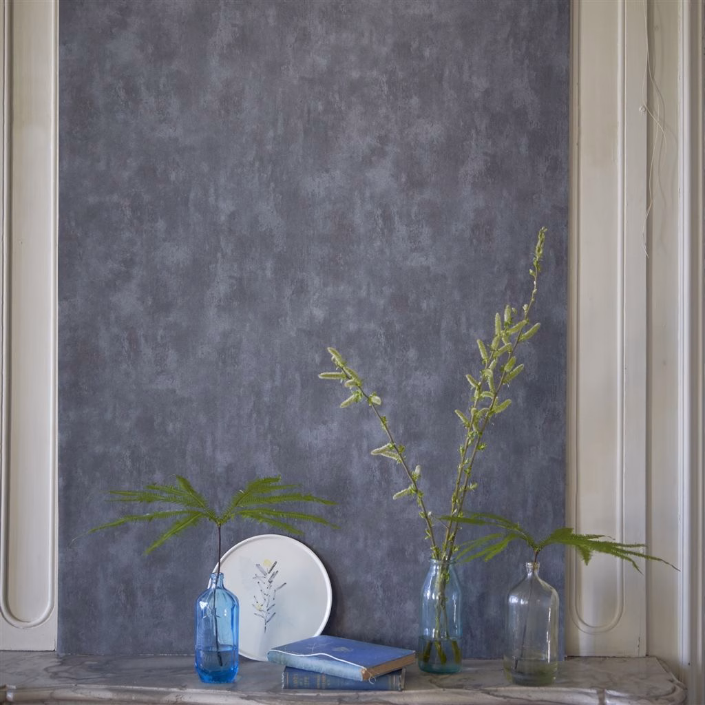 Обои Designers Guild Parchment Cheviot Flannel PDG719/17 фото в интерьере