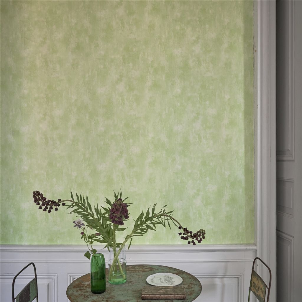 Обои Designers Guild Parchment Lime Tree PDG719/28 фото в интерьере