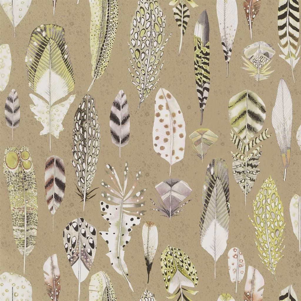 Обои Designers Guild Tulipa Stellata Quill Gold PDG1030/02