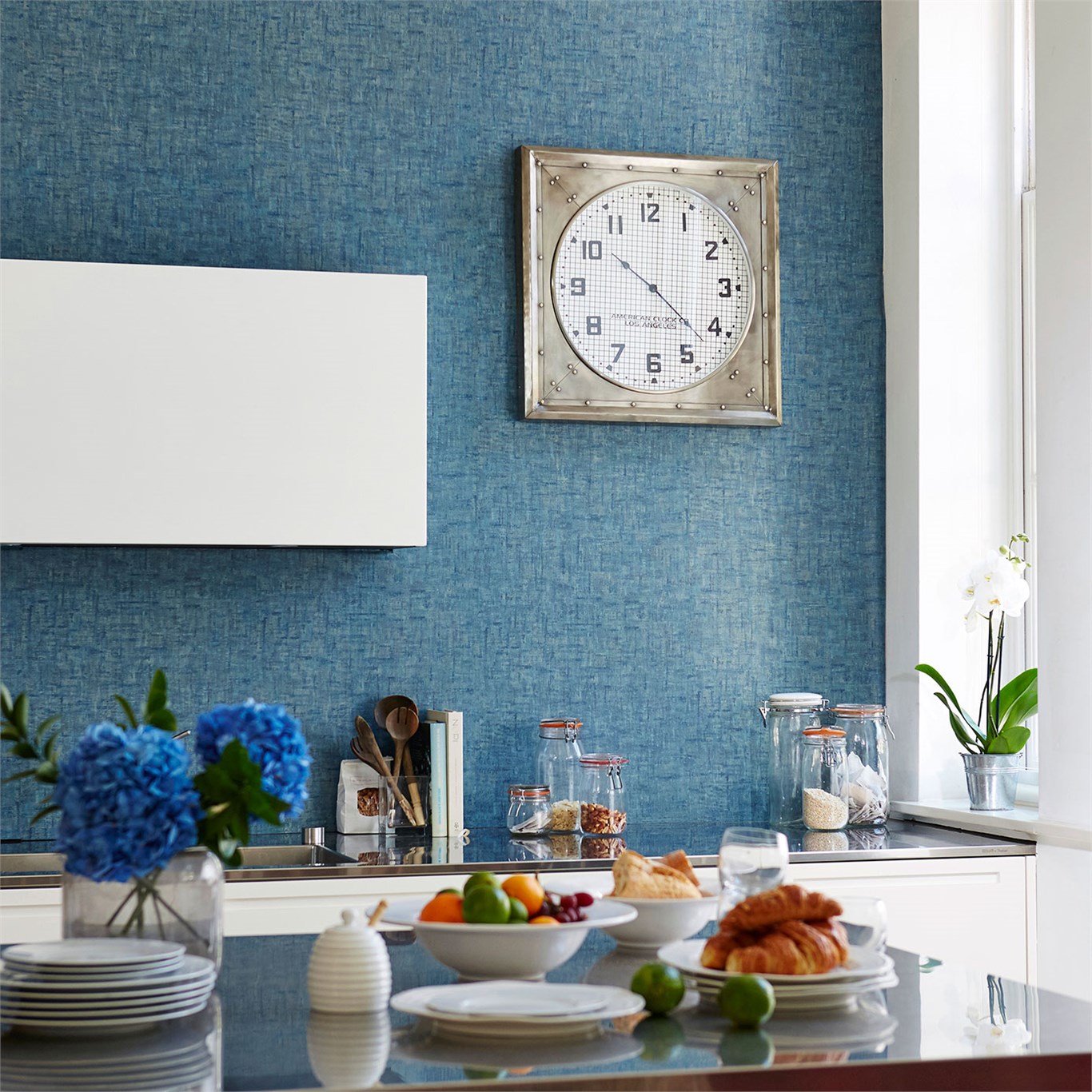 Обои Harlequin Tresillo Lienzo Smoke 111420 фото в интерьере