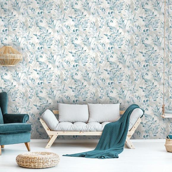 Обои Holden Glasshouse Cedar Teal 90292