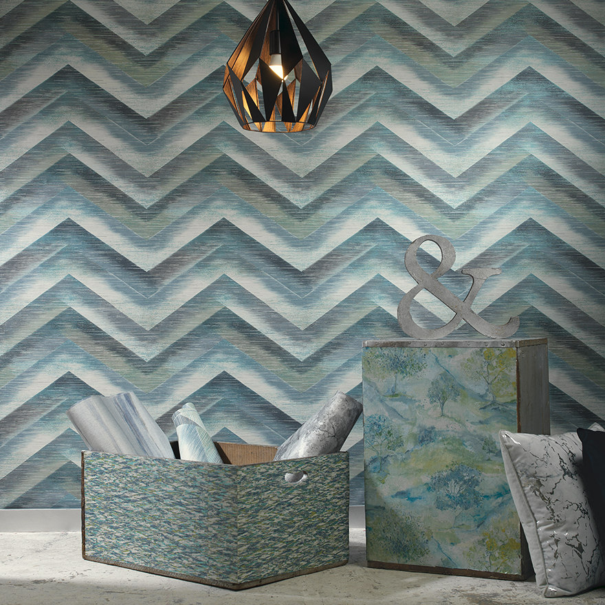 Обои Holden Minerals Cascade Teal 35721