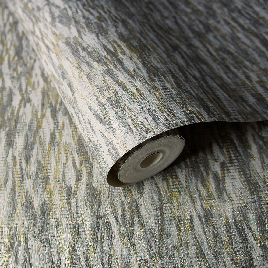 Обои Holden Minerals Dolmite Charcoal Gold 35782