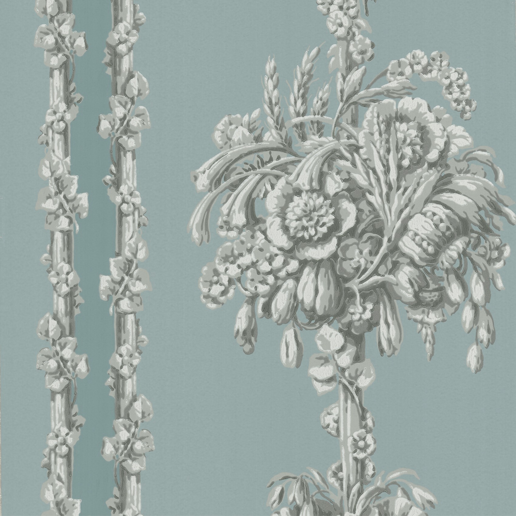 Обои Little Greene London Wallpapers IV Chelsea Bridge - Archive Blue 0251CBARCHI