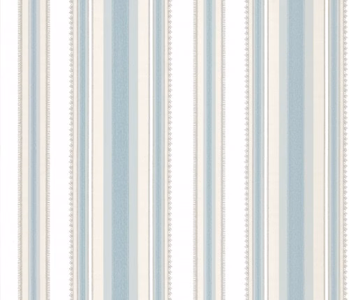 Обои Little Greene Painted Papers Colonial Stripe - Classic Blue 0286CLCLASS
