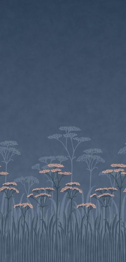 Панно Little Greene National Trust Papers Achillea - Night 0245ACNIGHT