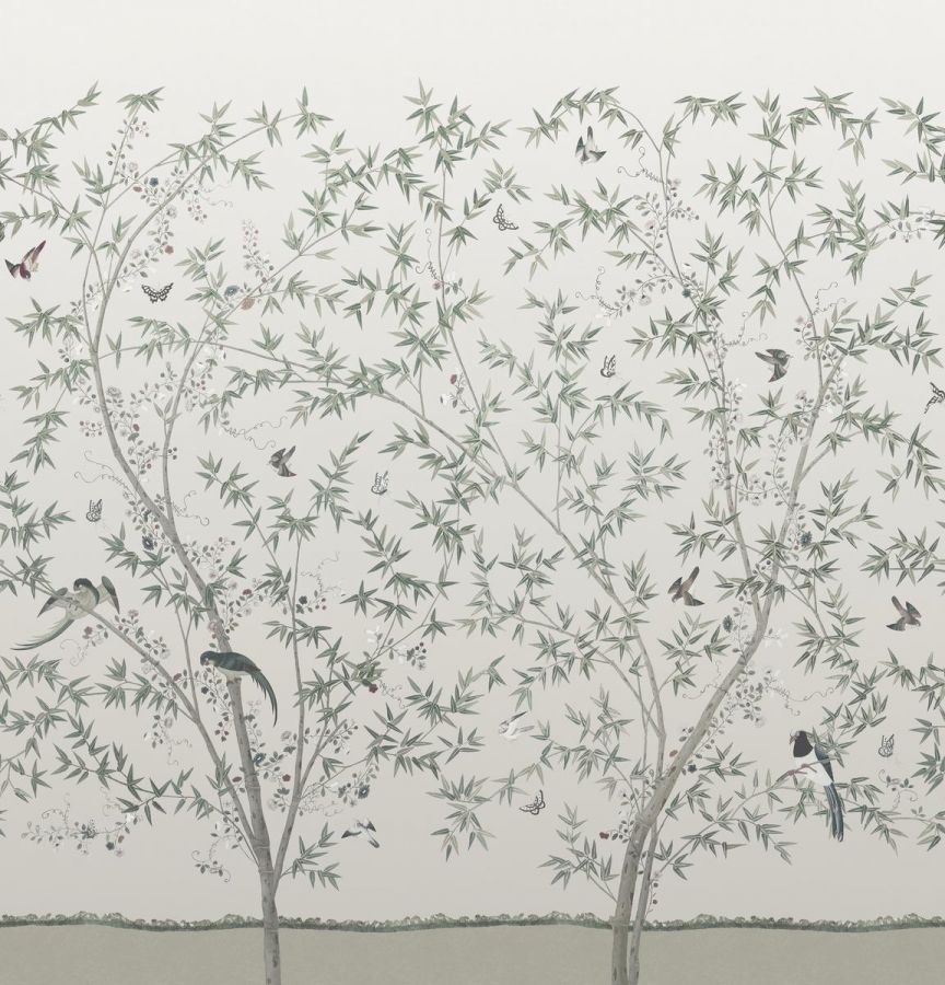 Панно Little Greene National Trust Papers Belton Scenic - Oyster 0245BSOYSTE