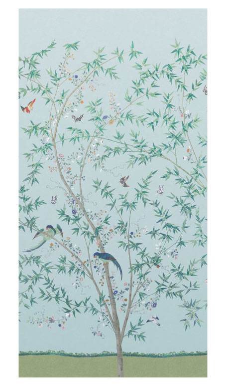 Панно Little Greene National Trust Papers Belton Scenic - Pavillion 0245BSPAVI