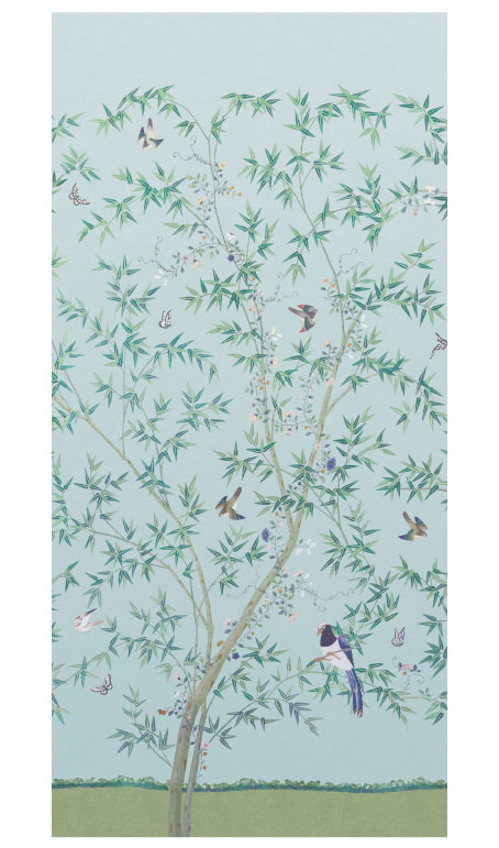 Панно Little Greene National Trust Papers Belton Scenic - Pavillion 0245BSPAVI