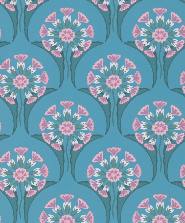 Обои Little Greene National Trust Papers Hencroft - Azure 0245HEAZURE