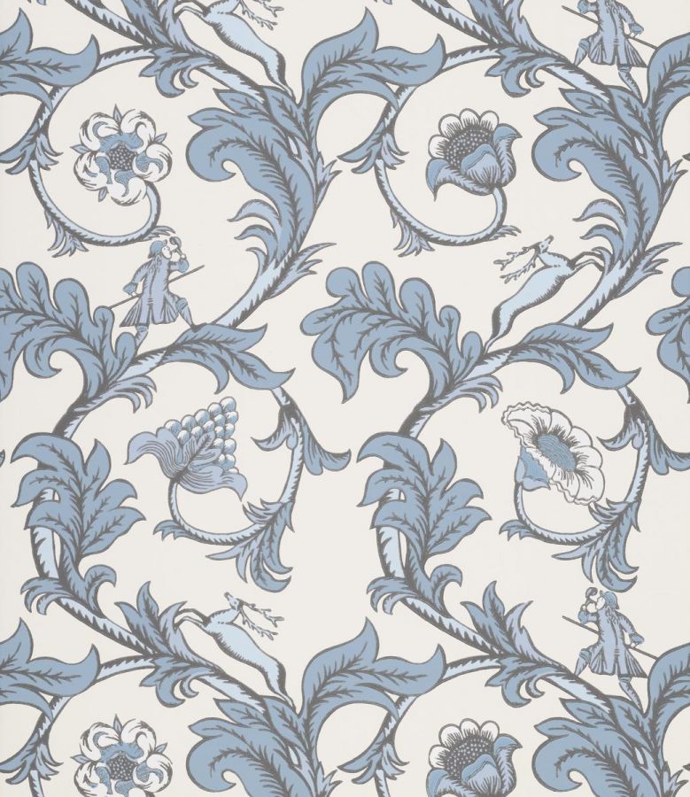 Обои Little Greene National Trust Papers Stag Trail - Sky 0245STSKYZZ