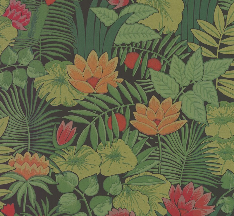 Обои Little Greene 20th Century Papers Reverie - Jungle 0280REJUNGL