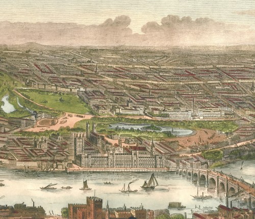 Обои Little Greene Painted Papers Thames Border - Original 0286THORIGI