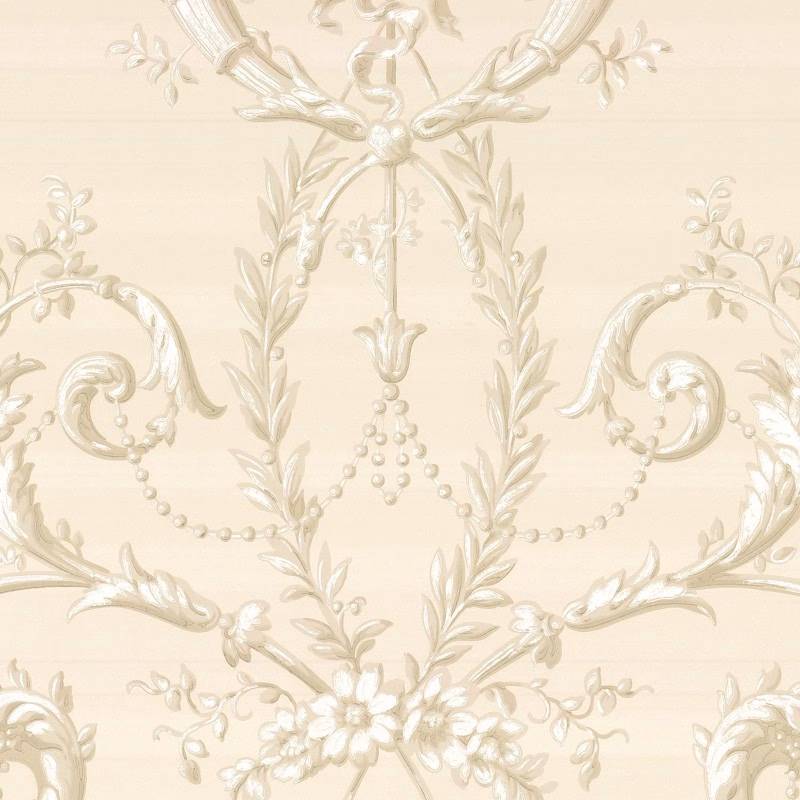 Обои Little Greene Revolution Papers Versailles - Dark Pearl 0284VEDARKP