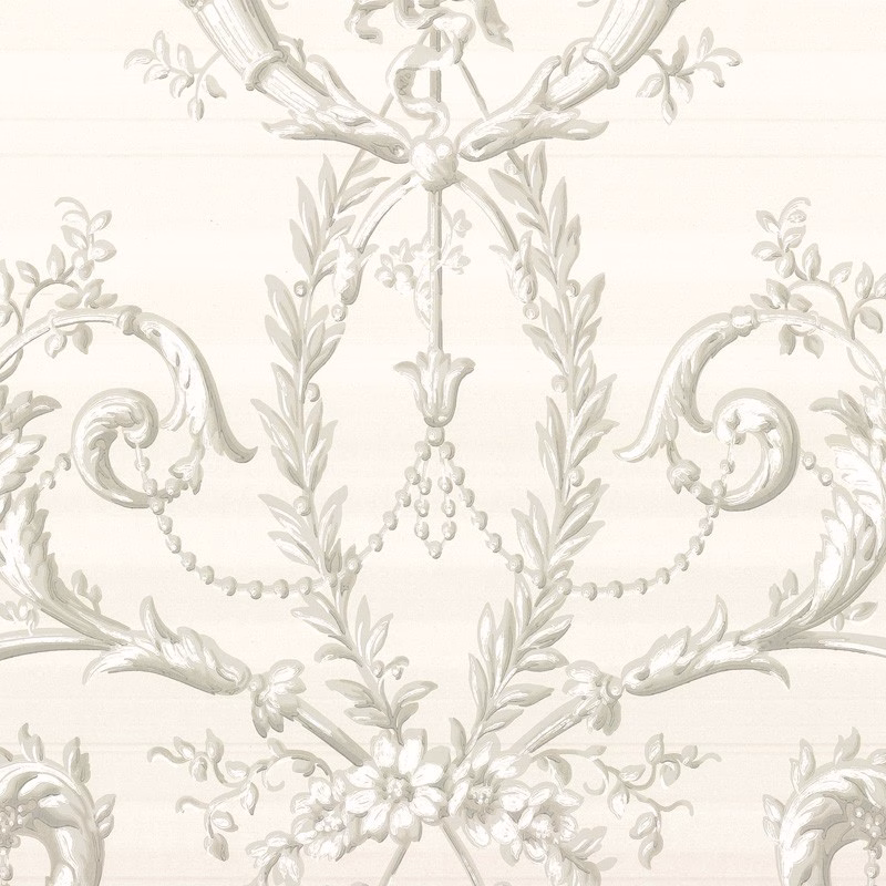 Обои Little Greene Revolution Papers Versailles - Argent 0284VEARGEN