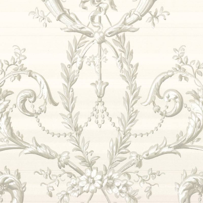 Обои Little Greene Revolution Papers Versailles - Argent 0284VEARGEN