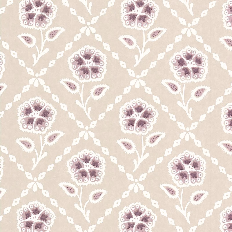 Обои Little Greene Revolution Papers Whitehall - Cassis 0284WHCASSI