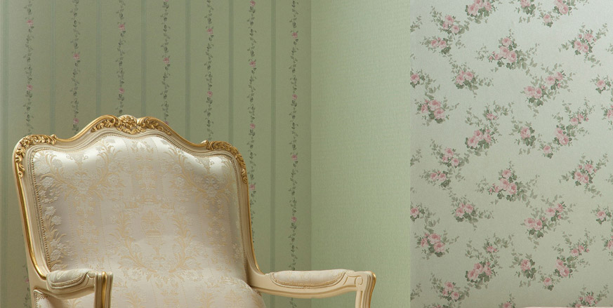 Обои Loymina Boudoir Garland GT10 005 фото в интерьере