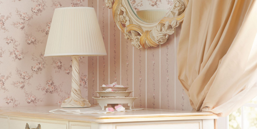 Обои Loymina Boudoir Garland GT10 003 фото в интерьере